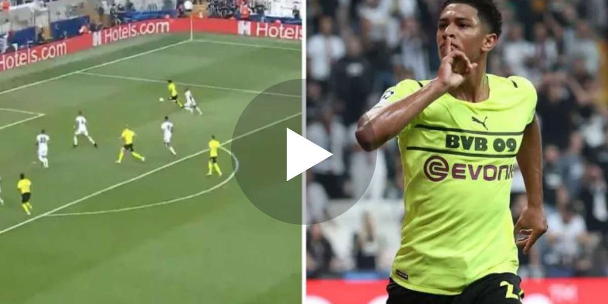 (Video) Jude Bellingham gives Borussia Dortmund lead away to Besiktas with brilliant goal amid Premier League links