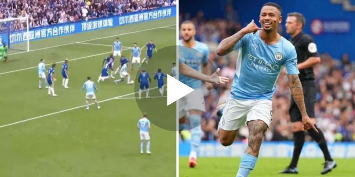VIDEO: GOOOAAAL Gabriel Jesus gives Man City the lead at Chelsea after Blues pay price for negative approach