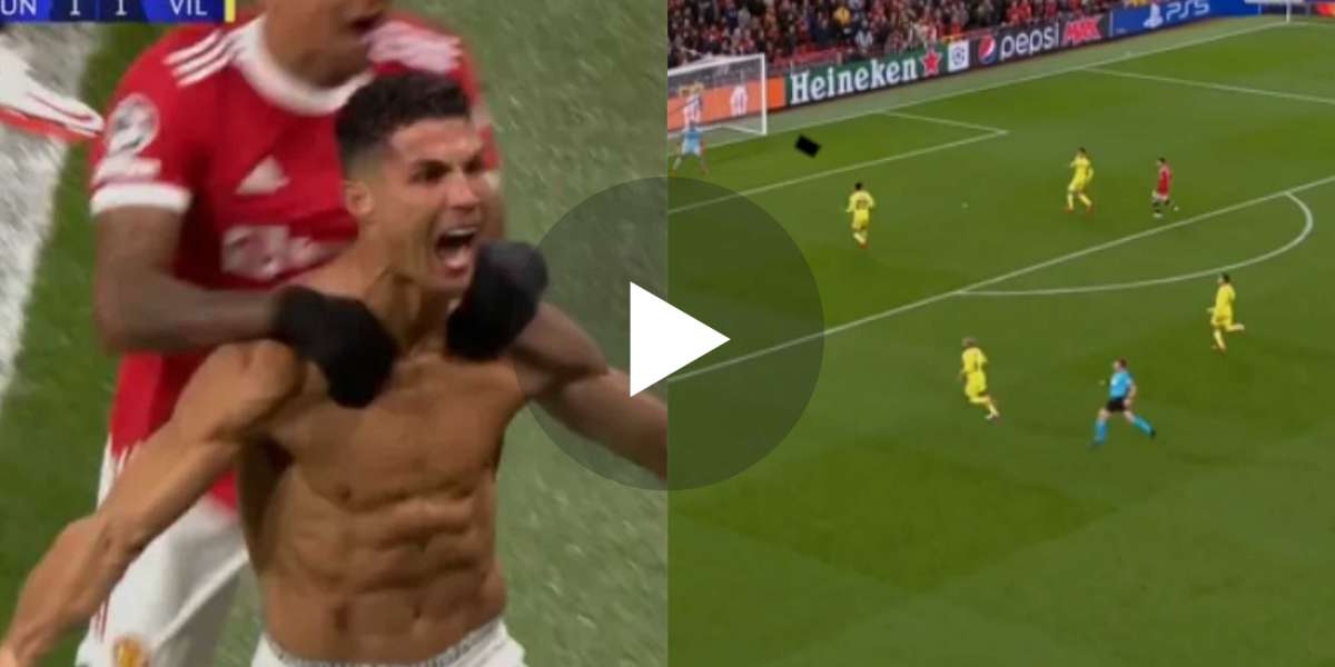 VIDEO: GOOOOAL Old Trafford erupts as Cristiano Ronaldo bags last-ditch winner for Man Utd vs Villarreal