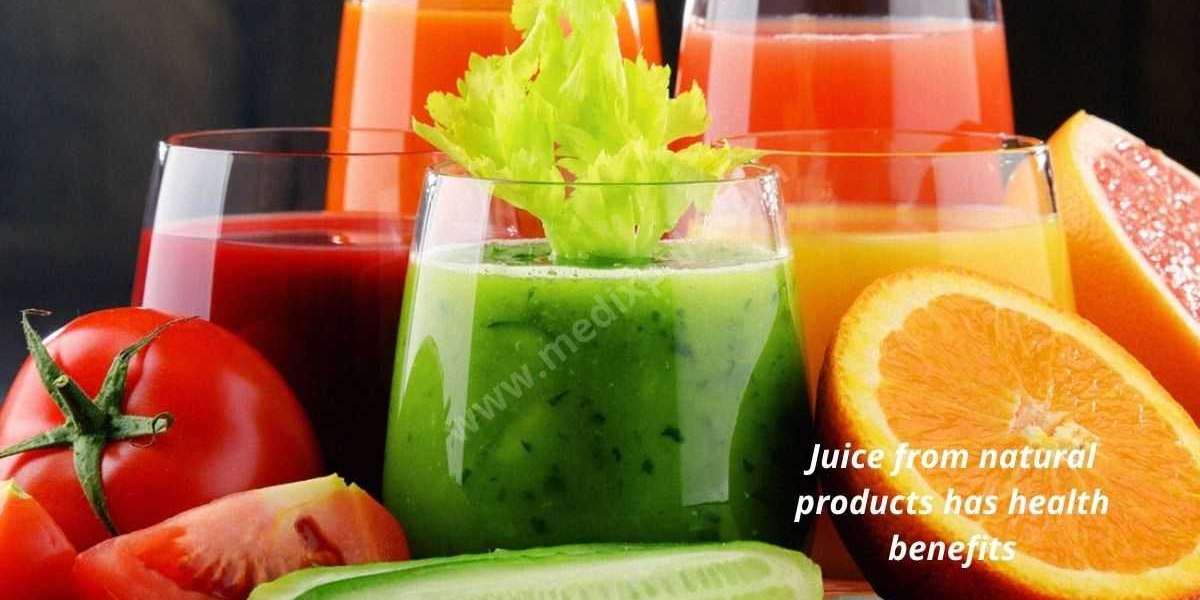 Juice from natural products has health benefits