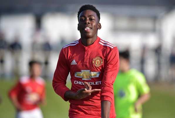 Anthony Elanga was a standout performer in Manchester United's academy
