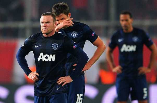 First-leg results were disappointing for Manchester United, who fell to a 2-0 defeat in Greece.