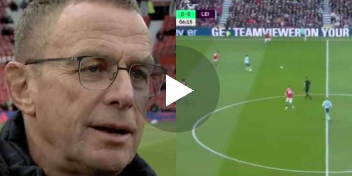 Video: Ralf Rangnick explains how Manchester United can defeat Leicester City.