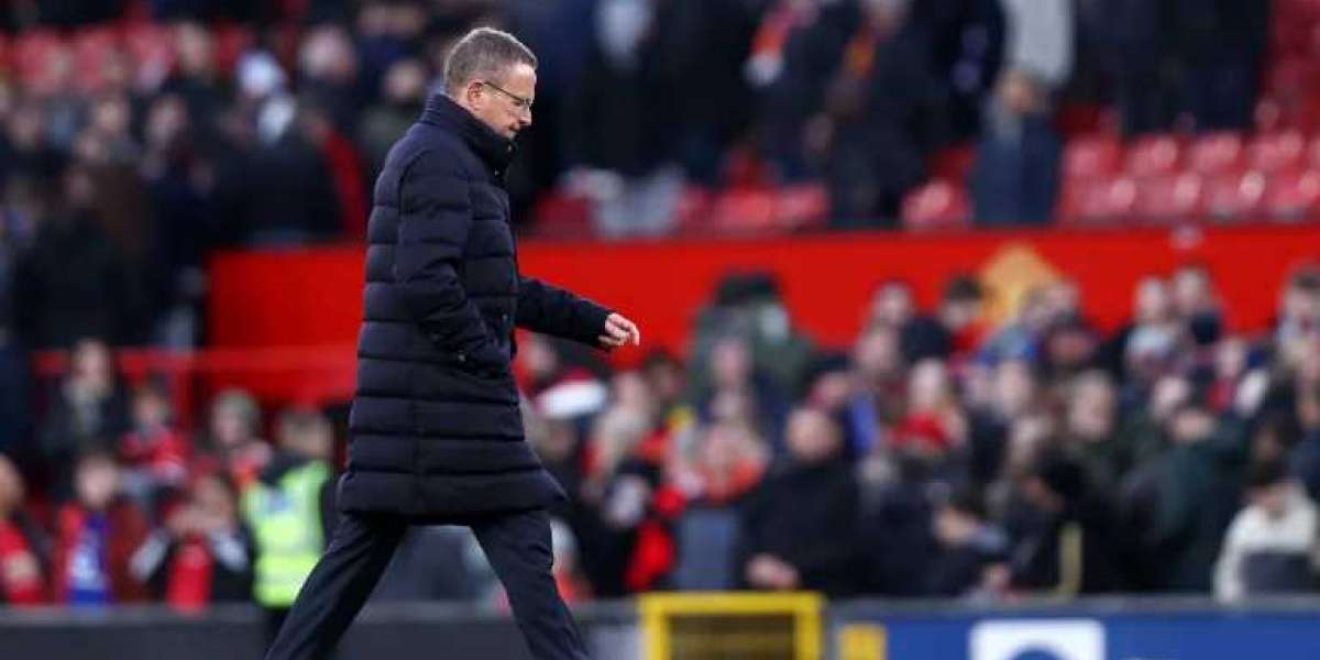 Talks this week: Ralf Rangnick's future at Manchester United is in serious question.