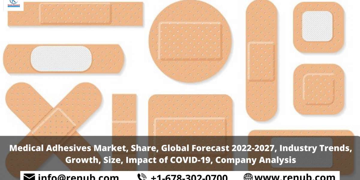 Medical Adhesives Market, Share, Industry Trends, Growth, Size, Overviews, Global Forecast 2022-2027