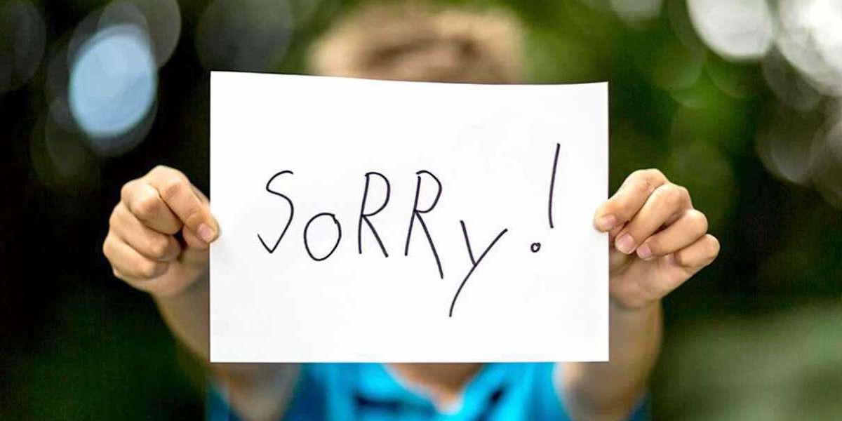 The Apology Art. How to properly say "sorry"