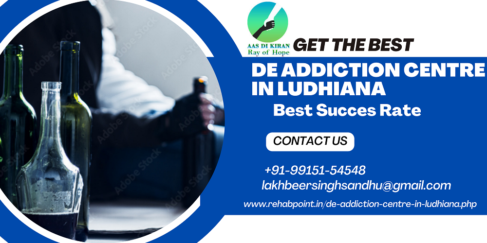 Find The Best De Addiction Centre in Ludhiana