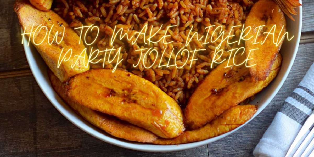 HOW TO COOK NIGERIAN PARTY JOLLOF RICE