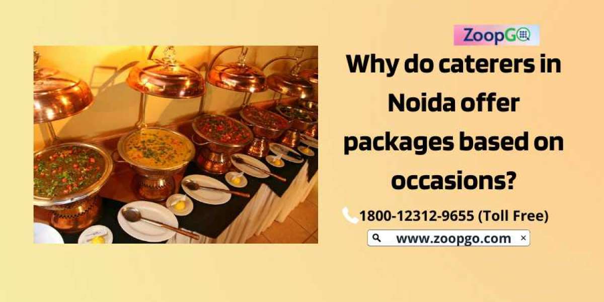 Why do caterers in Noida offer packages based on occasions?