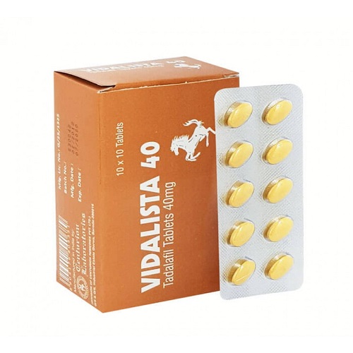 Buy Vidalista 40 Mg | Tadalafil: The Best Effective ED Pills