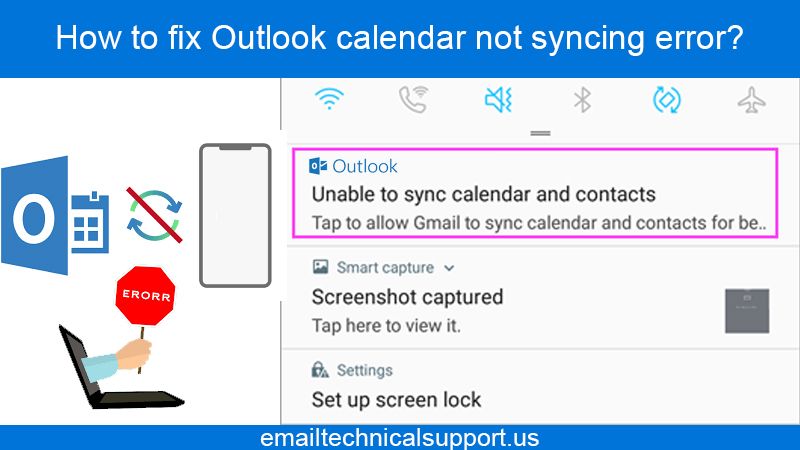 How do I fix Outlook calendar not syncing error? [SOLVED]