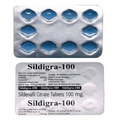 Order Sildigra 100 mg (Sildenafil Tablets) at $0.76 | Mytoppills