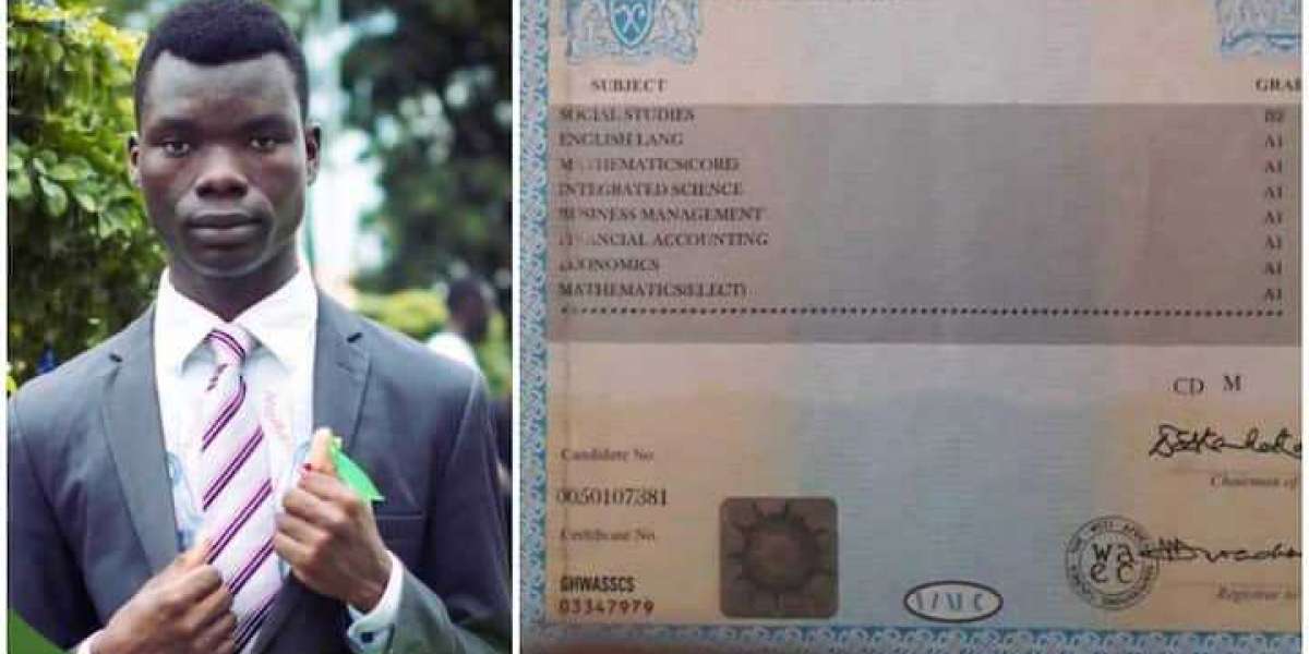 Brilliant Boy who Got 7A's in WASSCE Exam Denied Admission by University for Scoring a 'B' in a Subject