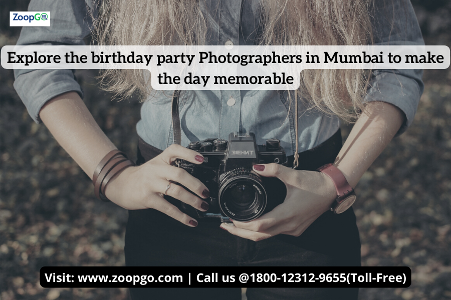 Explore the birthday party Photographers in Mumbai to make the day memorable