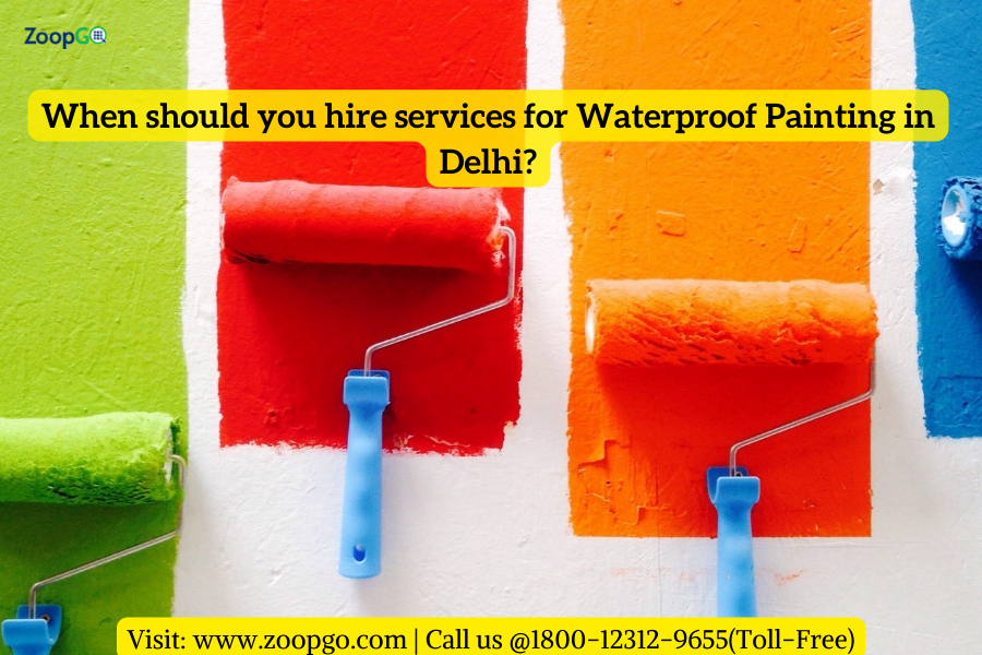 When should you hire services for Waterproof Painting in Delhi? | by Jenny Kashyap | Aug, 2022 | Medium