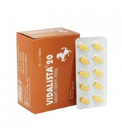 Vidalista 20® (Tdalafil Yellow Pill) |Uses, Reviews, Dosage