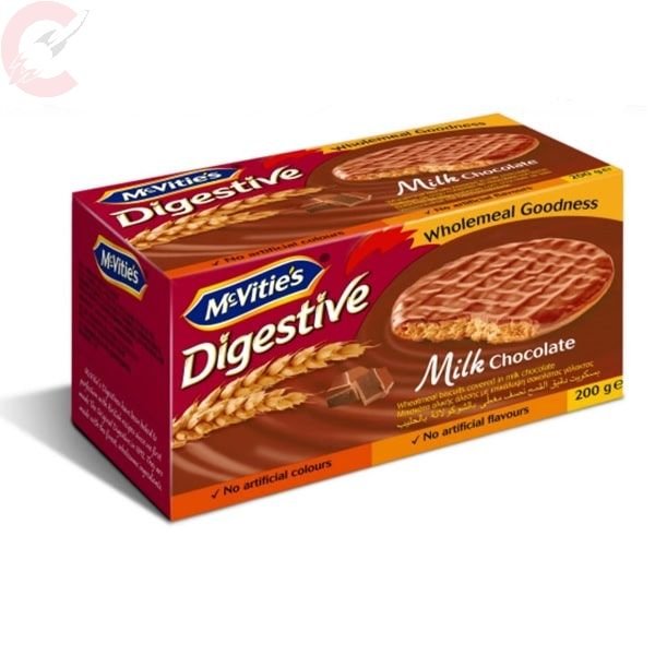 Mcvities Digestive Dark Chocolate Biscuit 200g | CognitionUAE.com