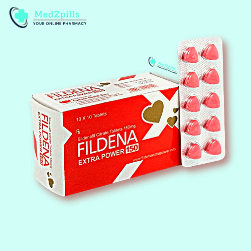 Order Fildena 150 mg Sildenafil Tablets - MedZpills.com