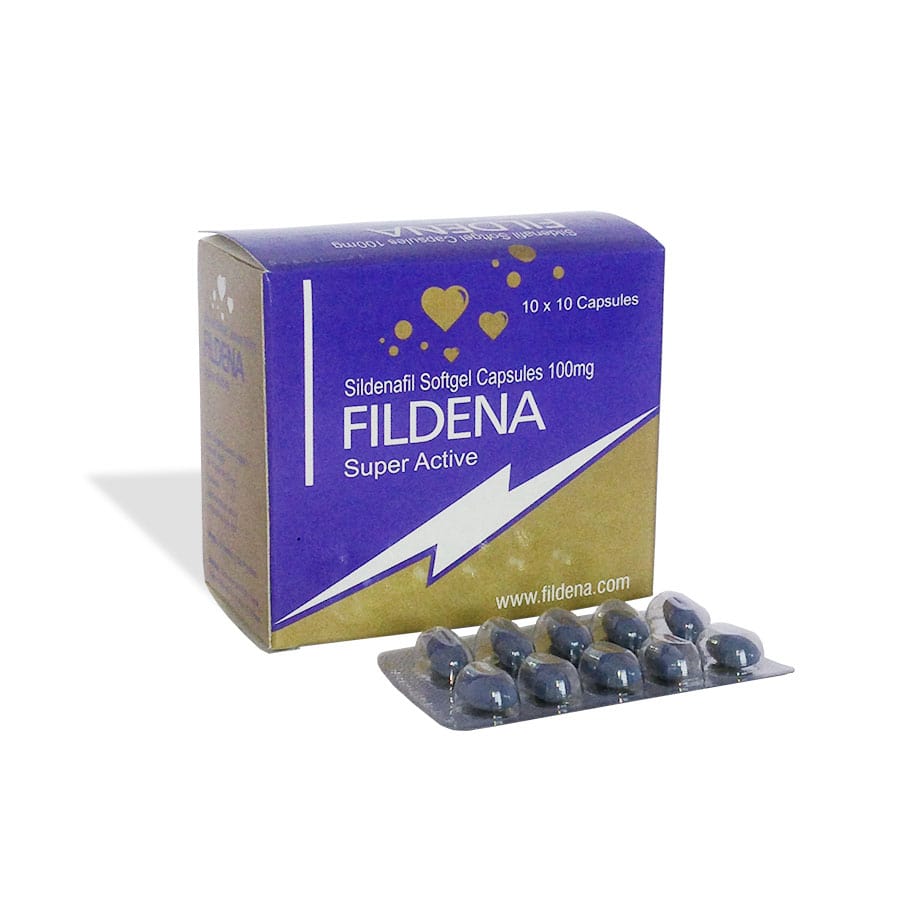 Fildena Super Active 100 Mg Softgel Capsules Online | Reviews, Side Effects