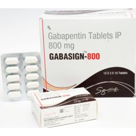 Gabasign 800mg (Gabapentin)