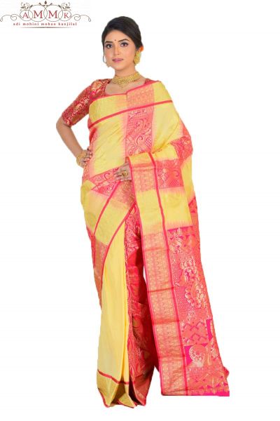 Kanjivaram Saree- Buy Latest Kanjivaram Silk Sarees Online from AMMK