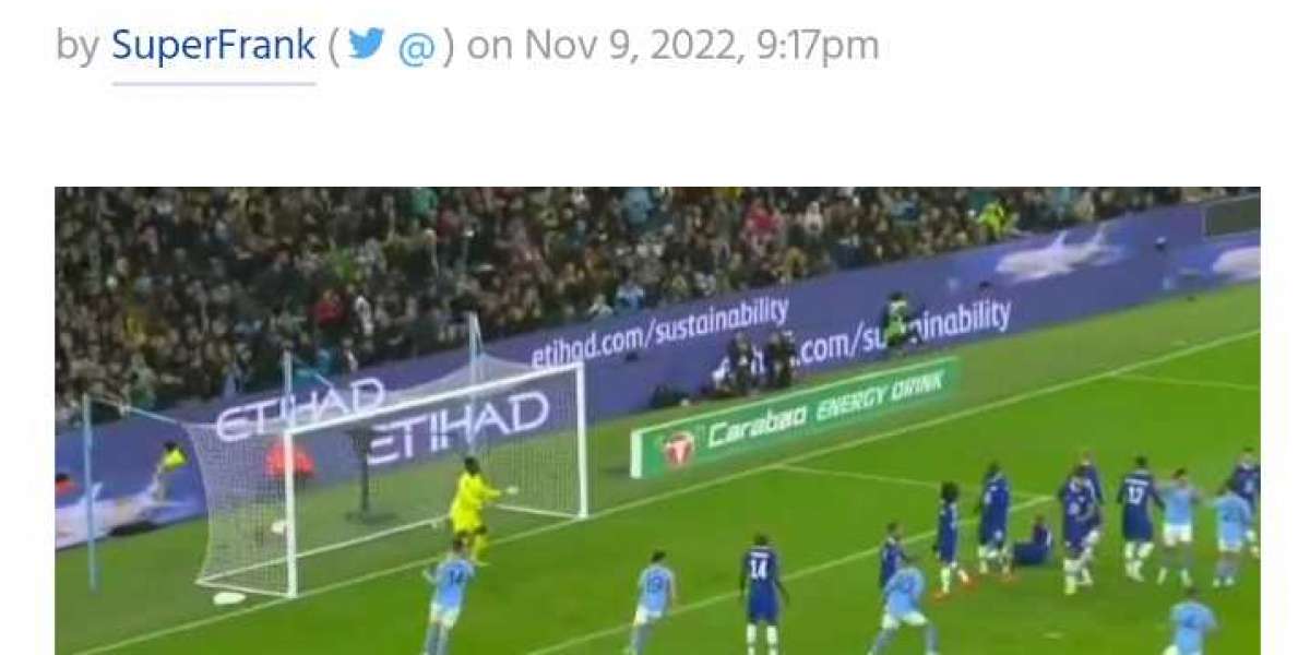 (Video): Chelsea wall fails on Mahrez free kick <br>by SuperFrank ( @) on Nov 9, 2022, 9:17pm