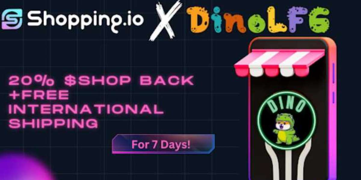 Shopping.io partners with DINO LFG to accept $DINO token online.