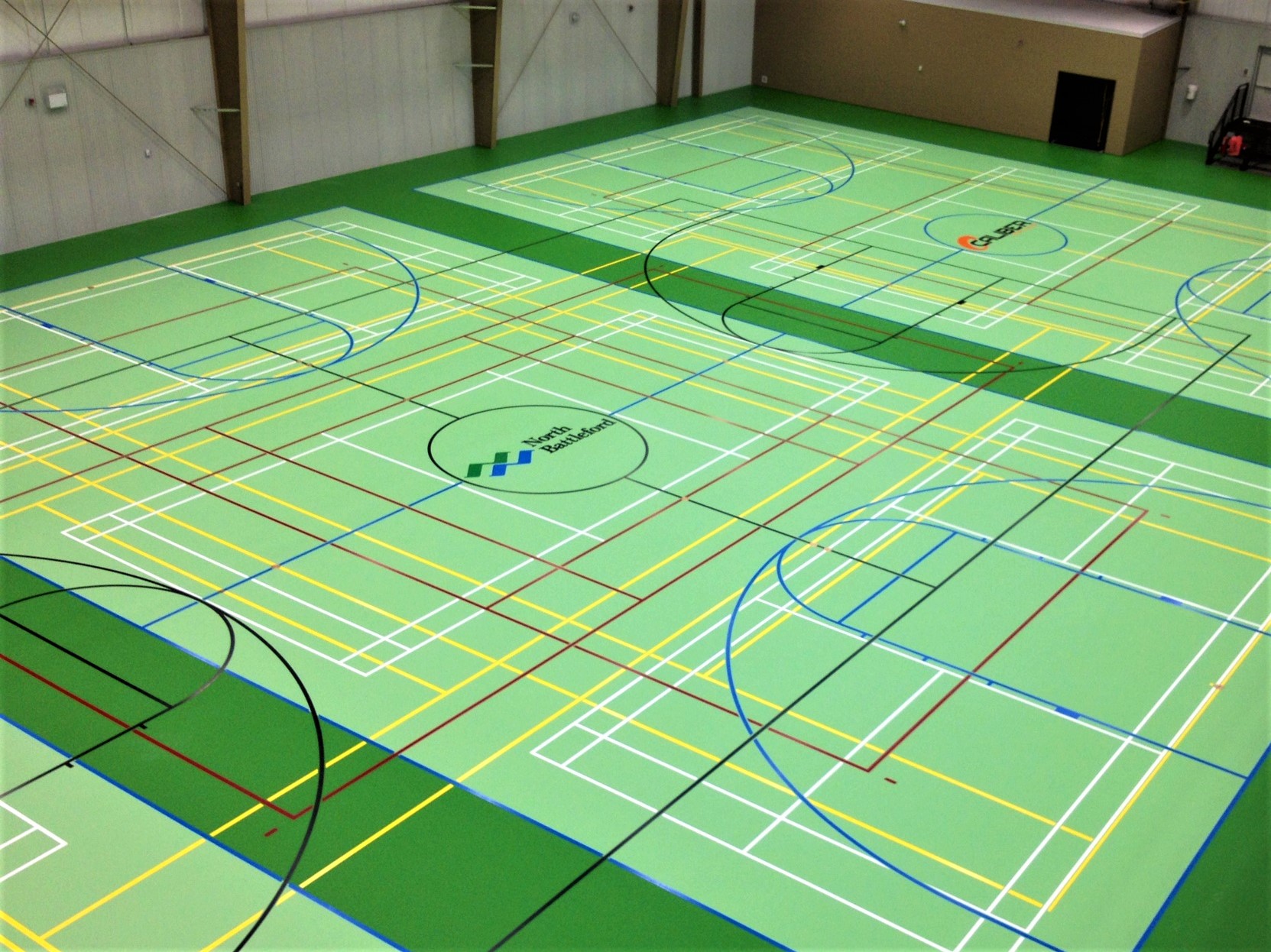Polyurethane Sports Floor Systems | Gymnasium Flooring Ontario, GTA & BC