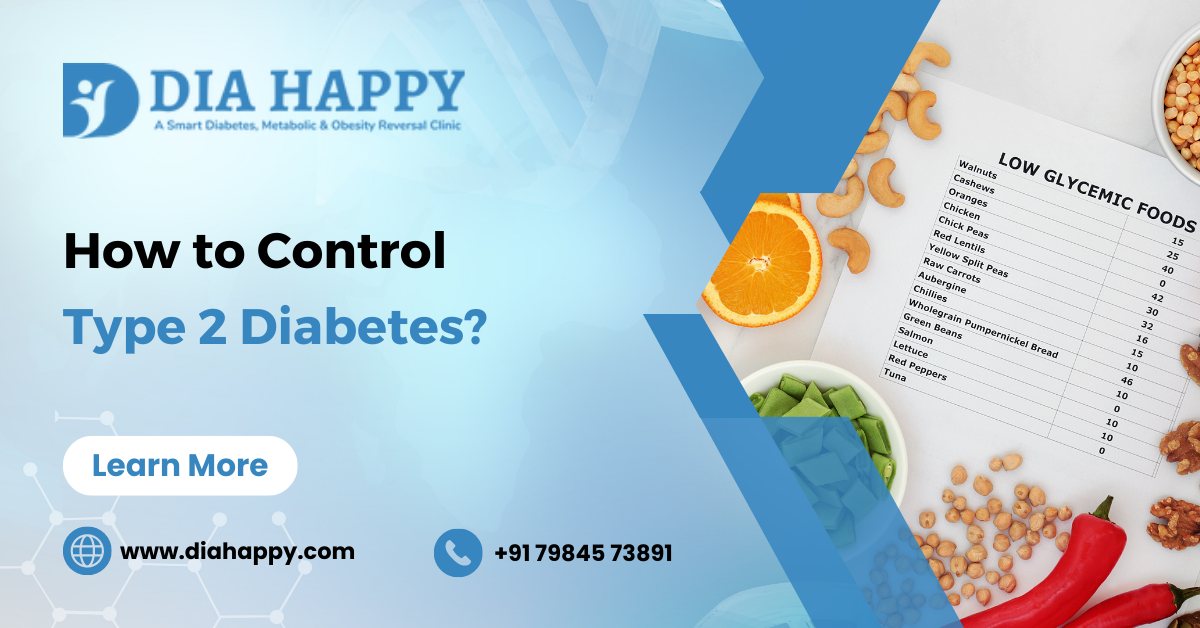 How to Control type 2 diabetes?