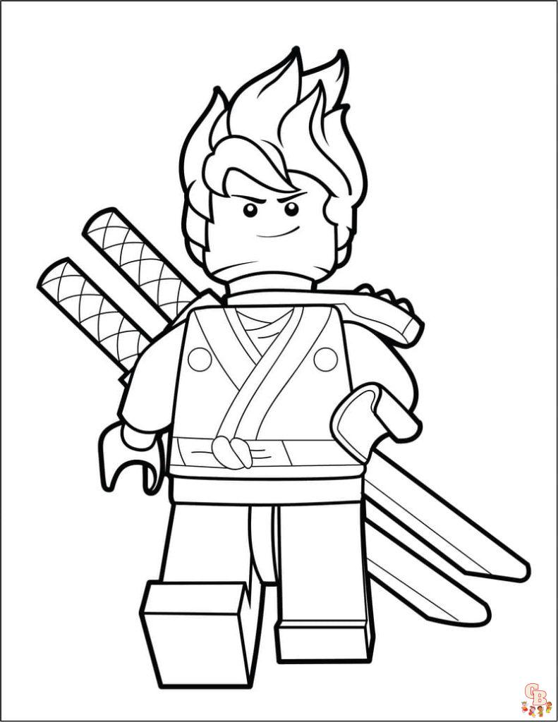 Lego Ninjago coloring pages for kids of all ages