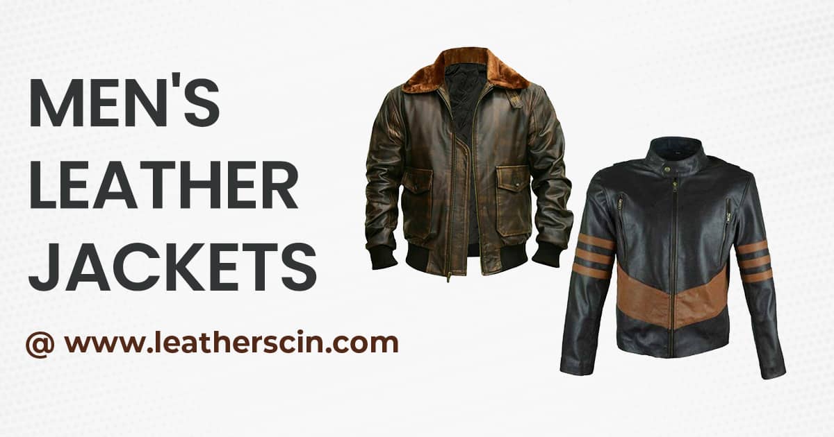 Shop Men Genuine Leather Jackets - Real Leather Jackets For Men