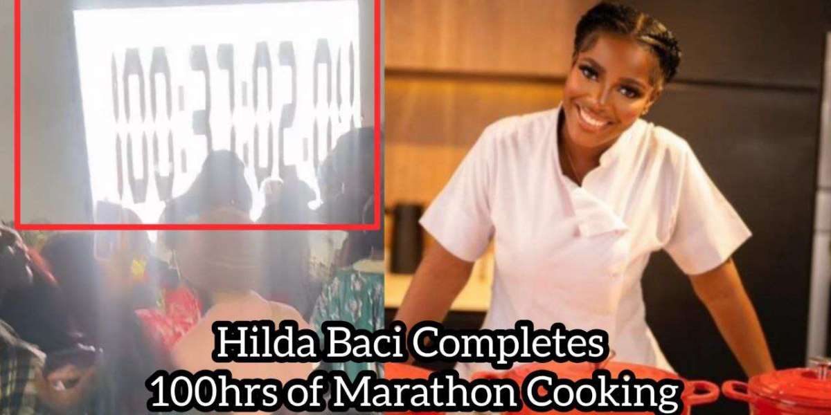 BREAKING: Hilda Baci completes 100 hours of marathon cooking