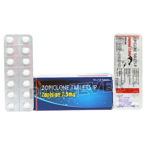 Buy Zopisign 7.5 | Zopiclone 7.5 Mg Online At Pills4ever