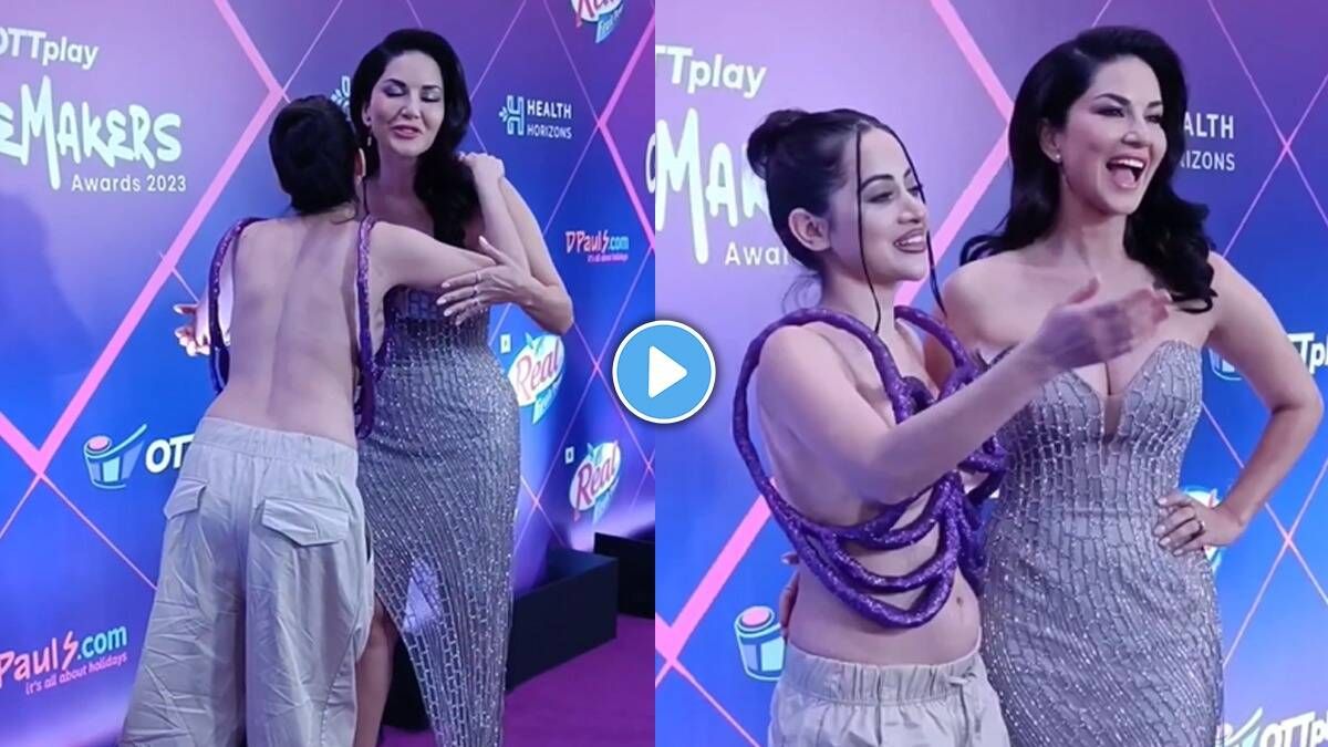 Urfi Javed And Sunny Leone Spotted Together At Awards Show - Bollywood Gossips, News, Trending News
