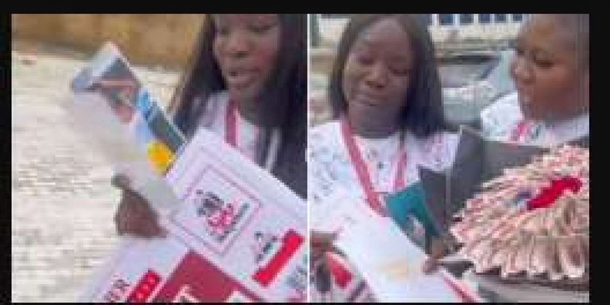 Lady Cries in Excitement as Mom gives her Land as sign out Gift (Video)