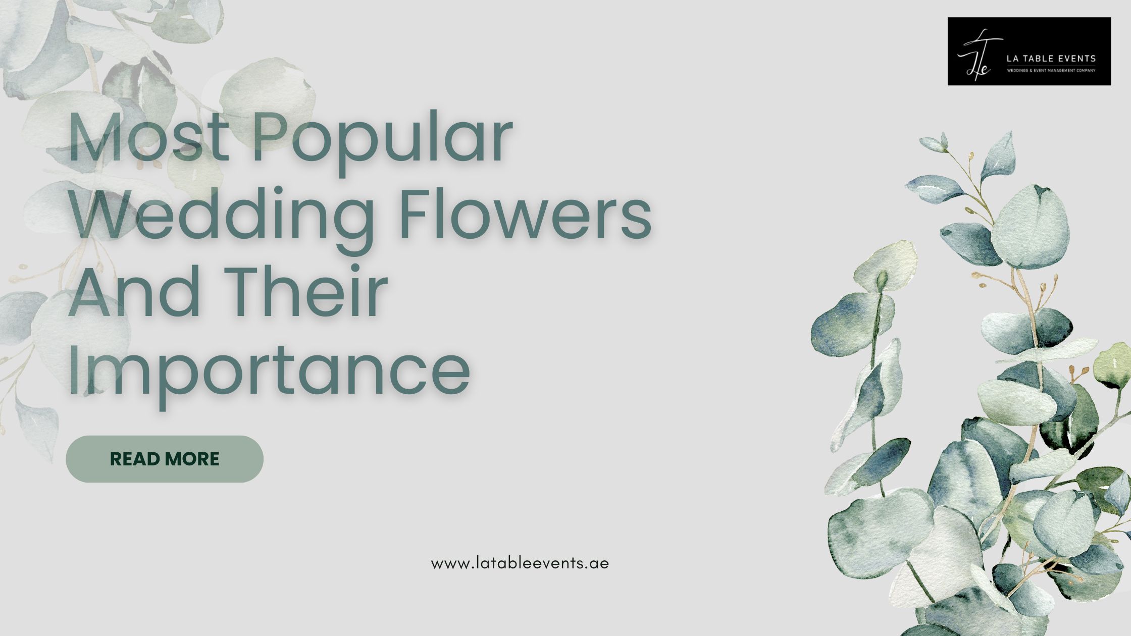 Most Popular Wedding Flowers And Their Meanings - La Table Events