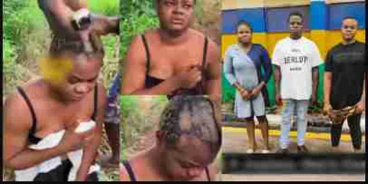Suspects arrested for beating and stripping a woman naked in Enugu claim it was a prank (video)