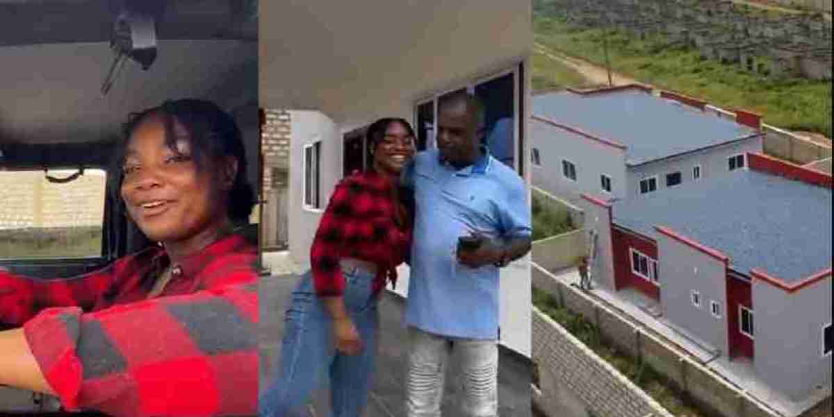 Man gifts daughter 3-bedroom house for bagging degree in aeronautical engineering (Video)