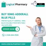 Buy Adderall 10mg Blue Pills