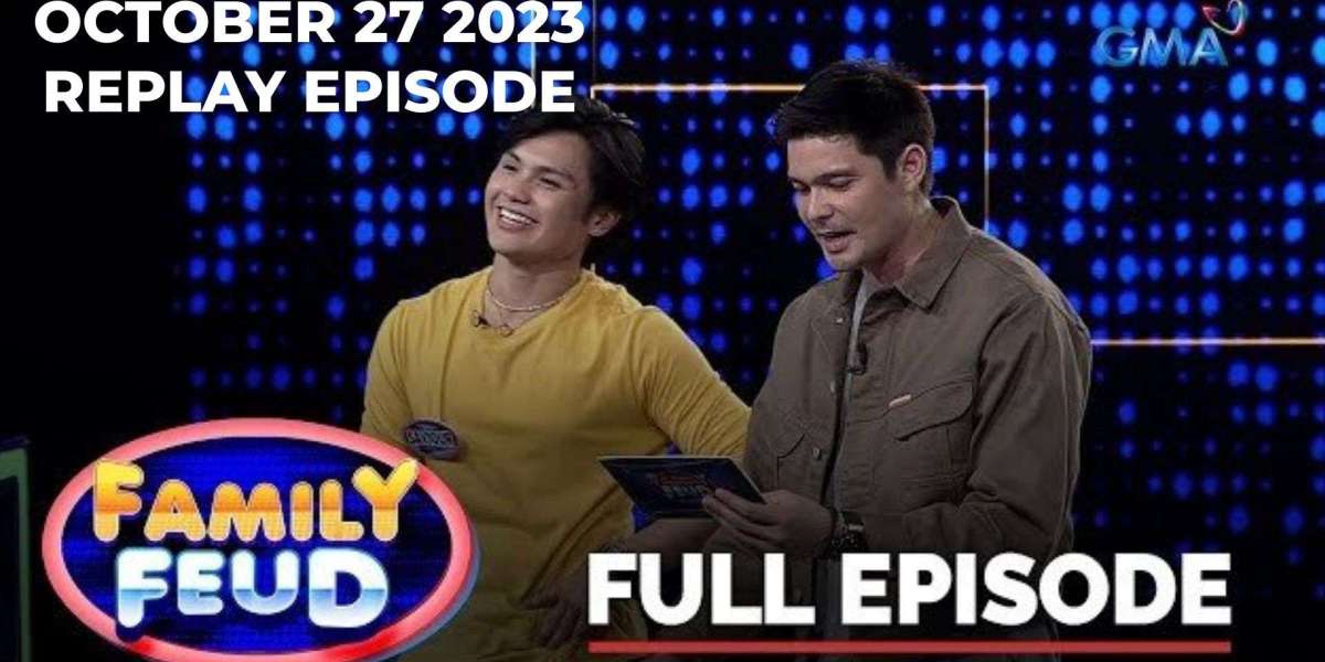 FAMILY FEUD OCTOBER 27 2023 REPLAY EPISODE.