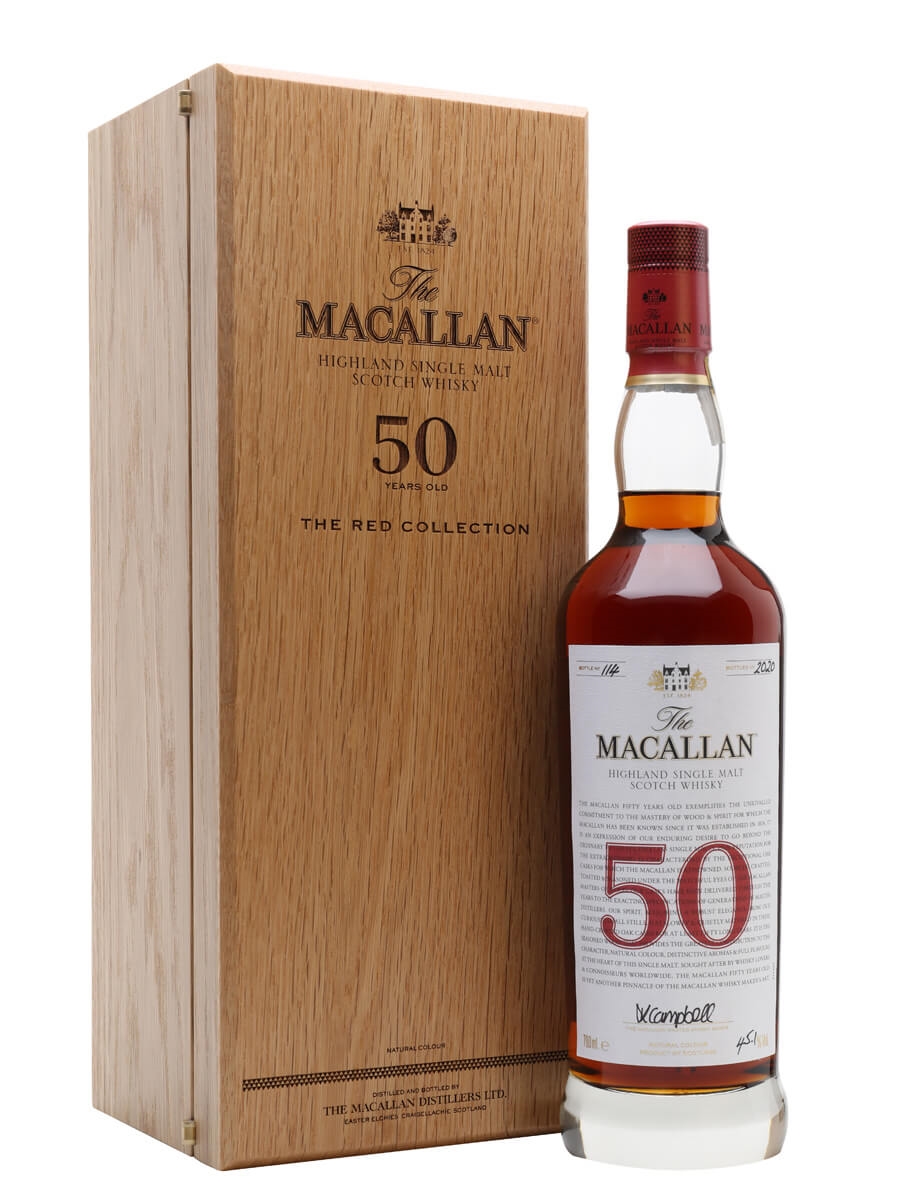 Macallan Red Collection 50 - whisky Infinite Macallan 50 Review