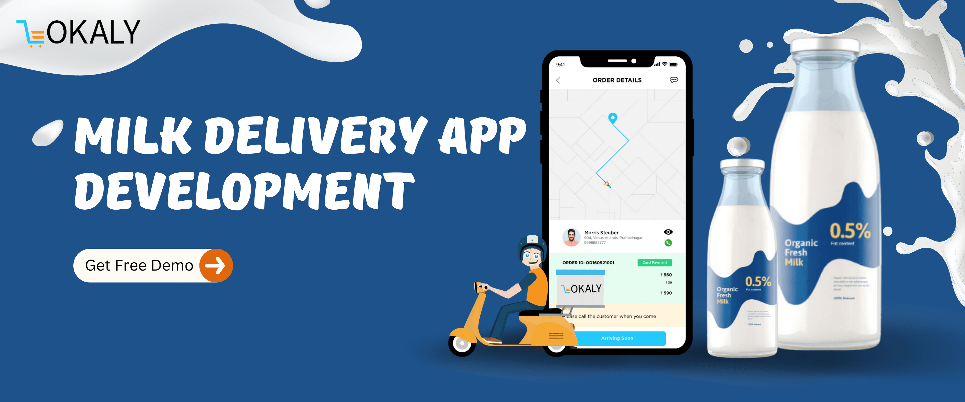 Milk Delivery App Development Company | Lokaly