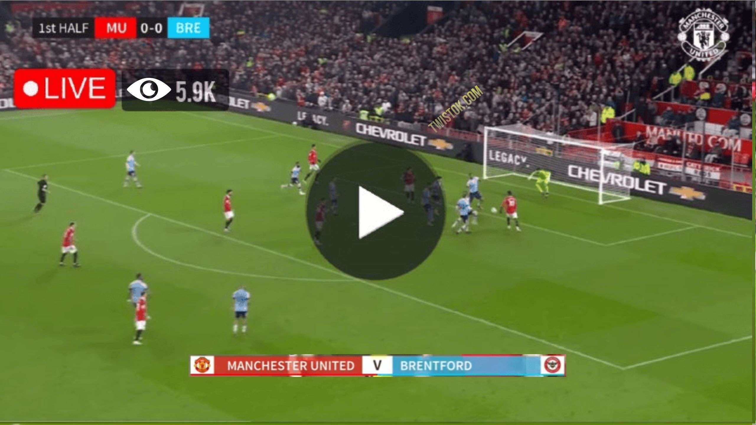 Manchester United vs Brentford Live-Streaming