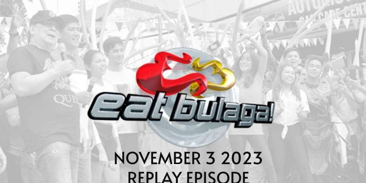 EAT BULAGA NOVEMBER 3 2023 REPLAY EPISODE.