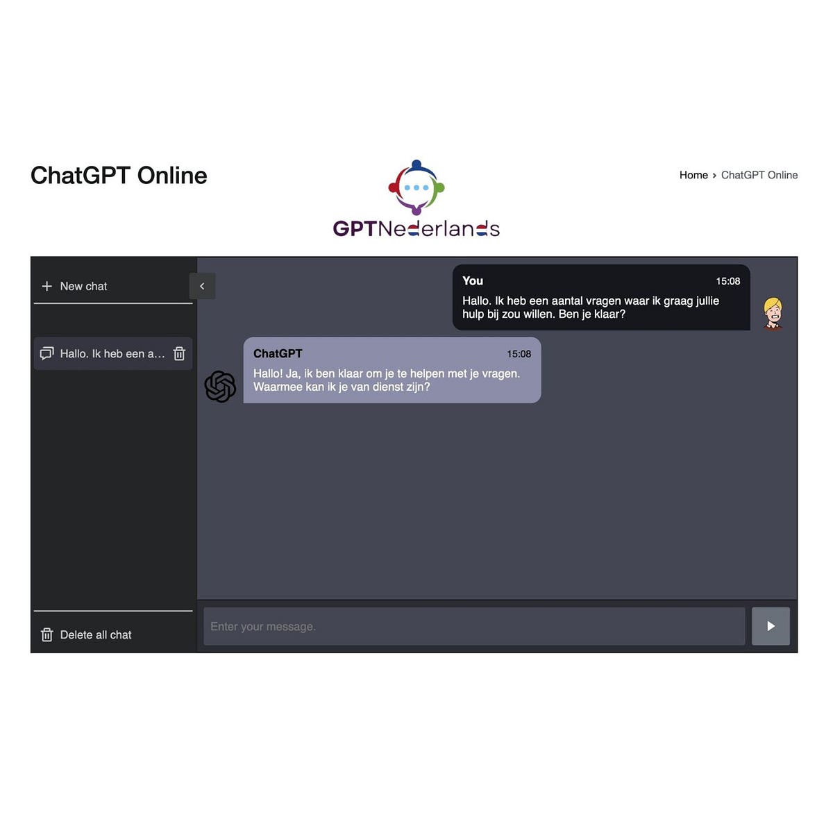 ChatGPT Nederlands: Chat Ontmoet AI Zonder Registratie | by Gptnederlands Nl | Oct, 2023 | Medium