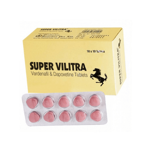 Super Vilitra Tablet | Vardenafil & Dapoxetine | Medzbuddy