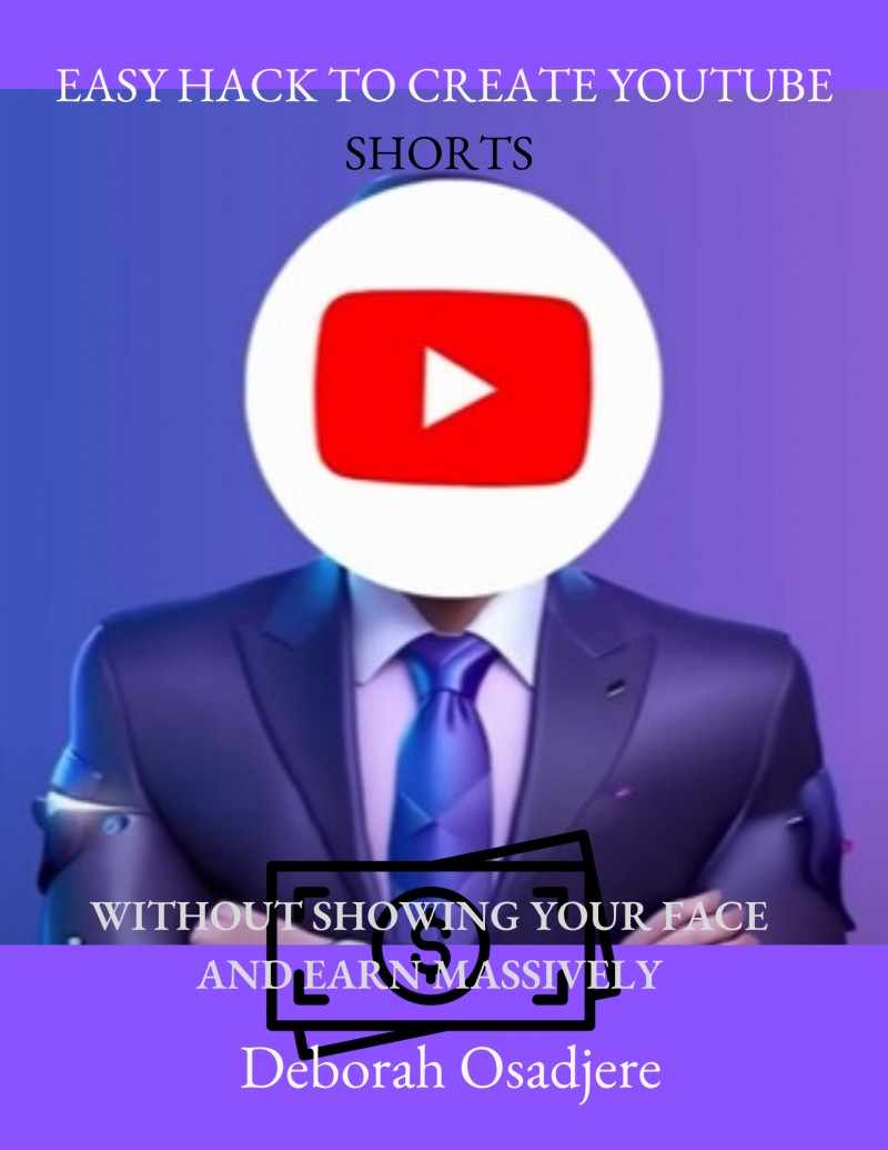Buy EASY HACK TO CREATE YOUTUBE SHORTS WITHOUT SHOWING YOUR FACE AND EARN MASSIVELY by Deborah Osadjere on Selar.co