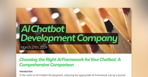 AI Chatbot Development Company | Smore Newsletters