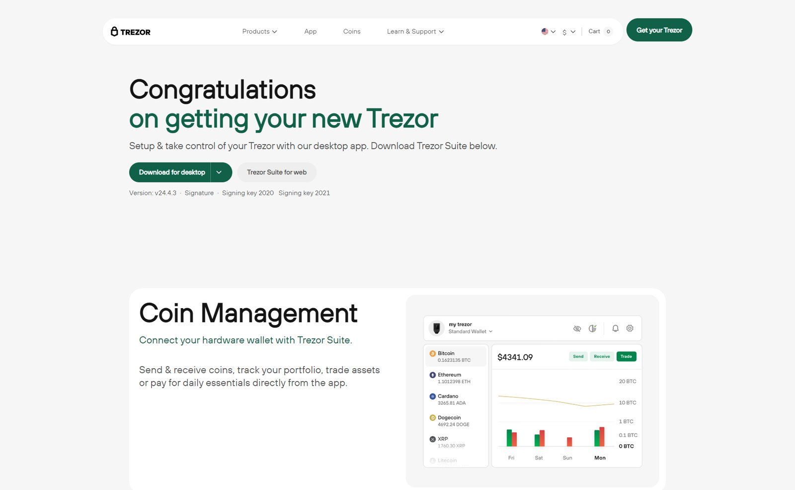 Trezor Suite App (Official)