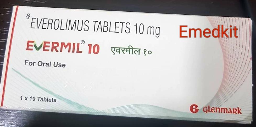 Buy EVERMIL TABLETS 10mg tablets online at best price from Galaxysuperspeciality